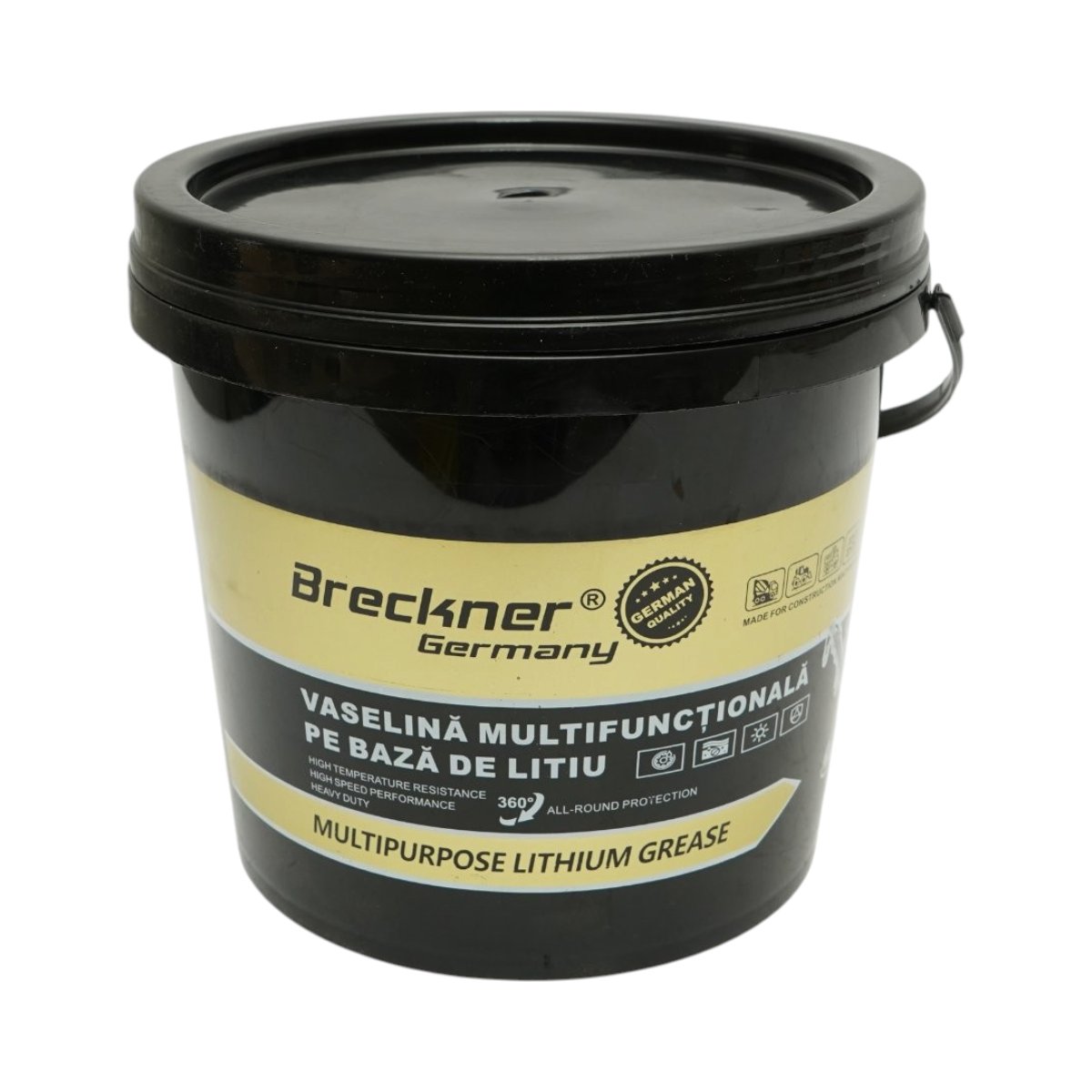 Vaselina rosie multifunctionala pe baza de litiu Heavy Duty 4kg Breckner Germany BK00032