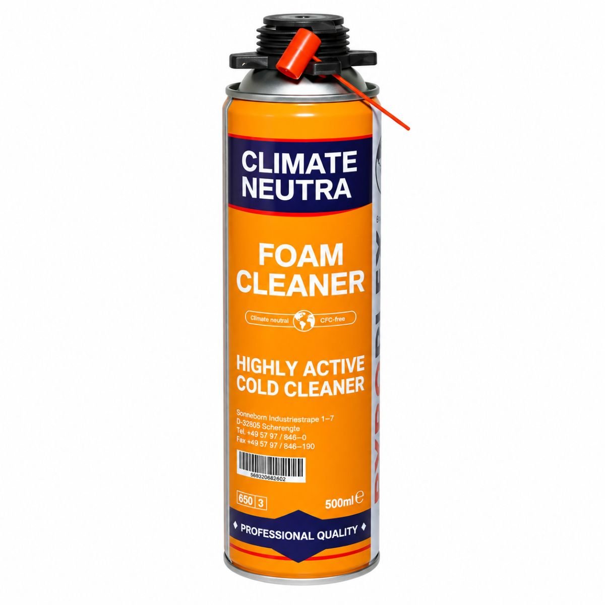 Agent curatare spuma poliuretanica neintarita cu aplicare manuala sau pistol 500ml AAA303