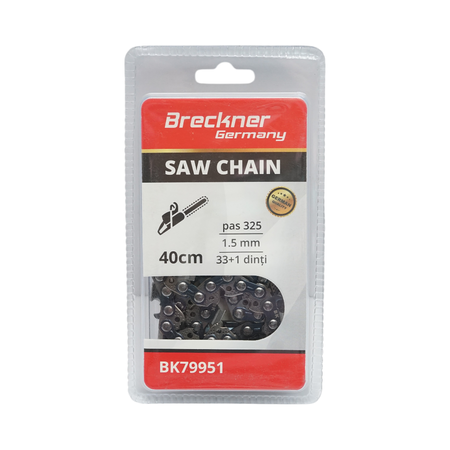 Lant drujba pas 325, 33+1 de dinti, 1.5mm, lungime 40cm Breckner Germany