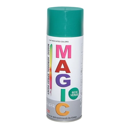 Spray vopsea verde 6016 MAGIC