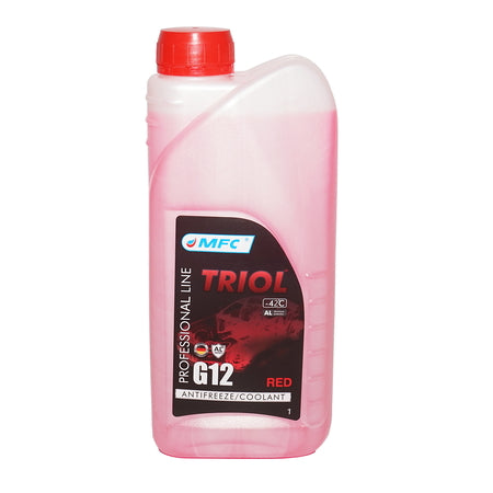 Antigel G12 rosu concentrat -42 grade 1 Kg Triol Professional
