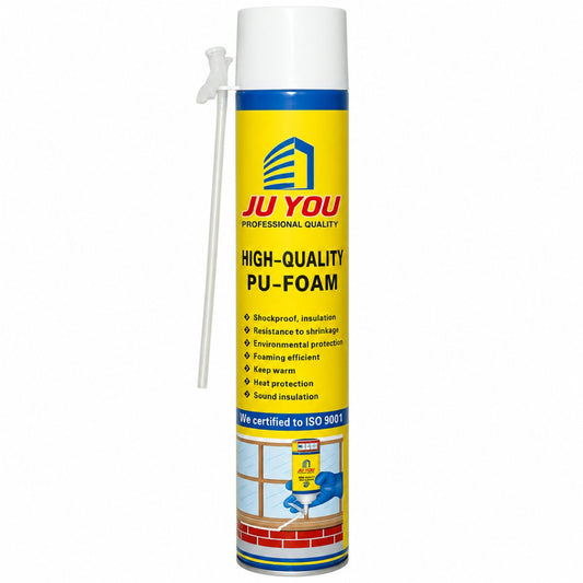 Spuma poliuretanica PU alba rapida pentru montaj etansare si izolare cu aplicare manuala 750ml AAA299