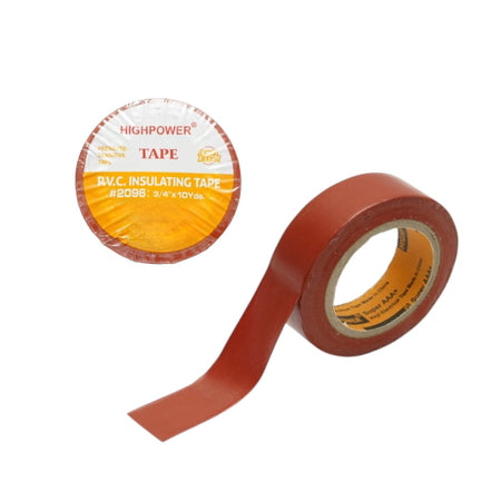 Banda izolatoare rosu bordo vinil 19mm x 9m Anti-Fire Super AAA HighPower AAB860