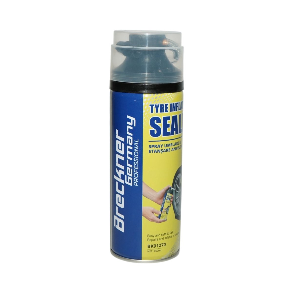 Spray umflare si etansare anvelope 450ml Breckner Germany BK91270
