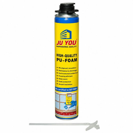 Spuma poliuretanica PU cu randament ridicat expandare redusa pentru montaj usi si ferestre 750ml AAA304