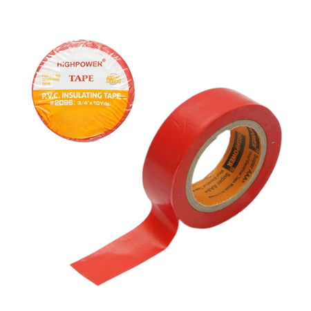 Banda izolatoare rosie vinil 19mm x 9m Anti-Fire Super AAA HighPower AAB862