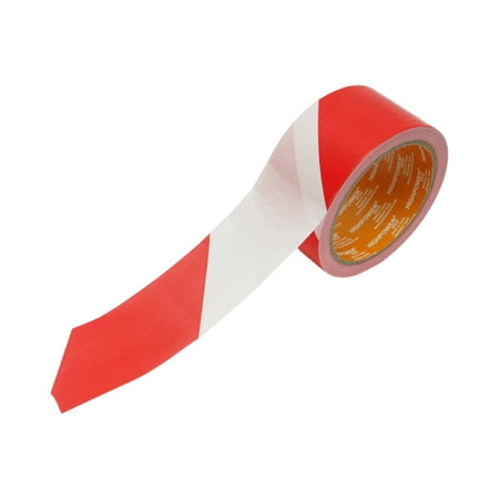 Banda delimitare si semnalizare 50mm x 100m rosu alb PE HighPower AAA160