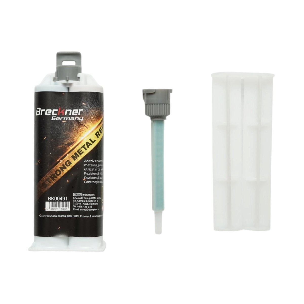 Adeziv epoxidic bicomponent pentru metal 70g Breckner Germany BK00491