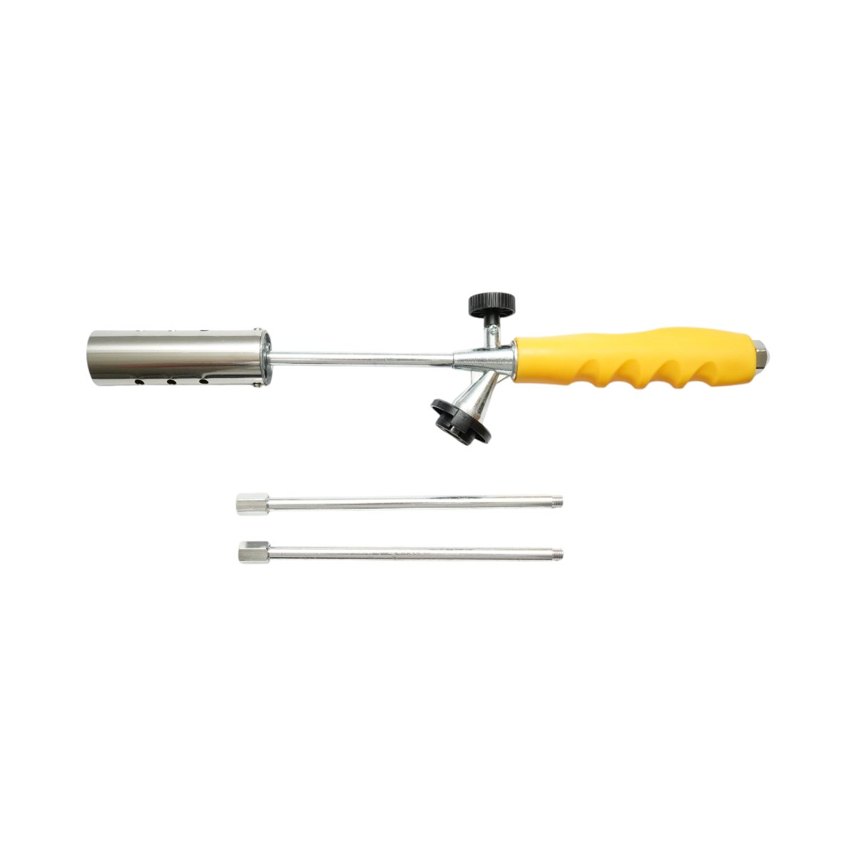 Arzator de gradina pentru buruieni 380 760mm 2 prelungitoare 190mm rotire 360 grade aprindere manuala flacara reglabila 1350 grade DISWL31