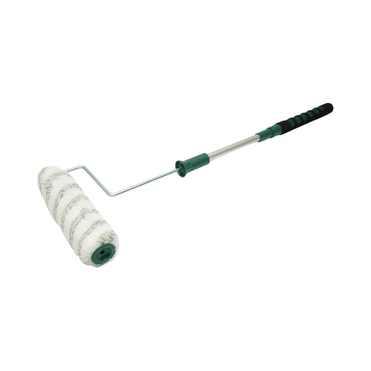 Trafalet poliacril 25cm diametru rola 75mm fir 18mm maner telescopic metalic 42-84cm Breckner Germany BK00359