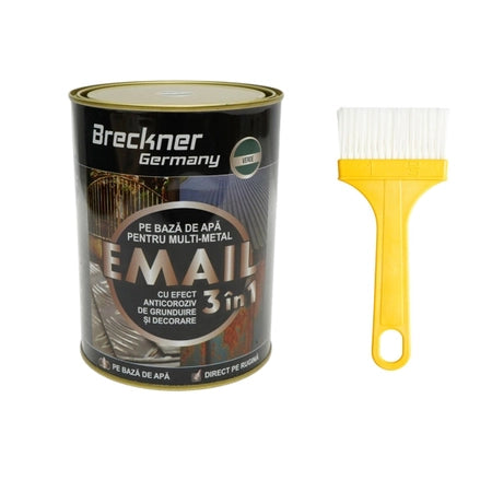 Vopsea verde John Deere 2000g email anticoroziva 3 in 1 pentru metal, direct pe rugina, pe baza de apa