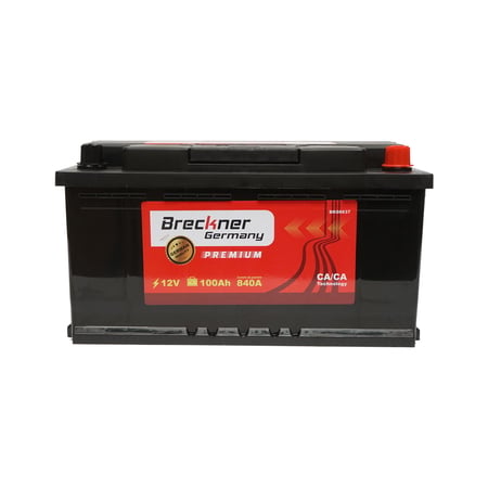 Acumulator, baterie auto 100Ah, 840A, 12V BRECKNER PREMIUM