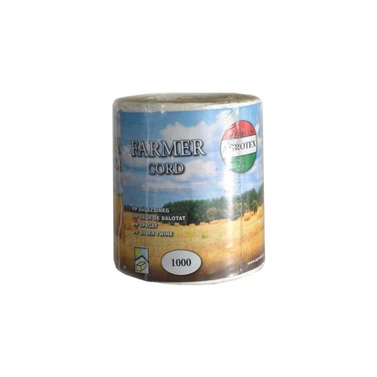 Ață de balotat Agrotex 1000m/kg culoare albă