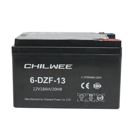 Baterie VRLA cu gel pentru bicicleta electrica cu grafen 6-DZF-13, 12V, 18AH-20HR CHILWEE