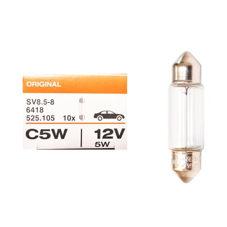Bec (Osram) 5W / 12V SV8.5-8