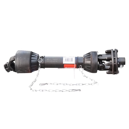 Cardan 850 mm S7 T7 cu ambreiaj compus din 2 discuri cruce 30,2x106,5 (teava stea) 1 3/8 Z=6 freza