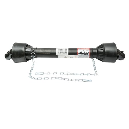 Cardan 850 mm T4 cruce 27x75 (teava triunghi)1 3/8 Z=6 Cositoare 1,35/1,65/1,85