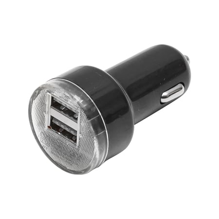 Incarcator telefon priza bricheta 2 USB 2.1A negru fara fir1