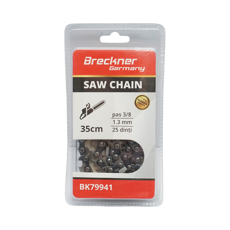 Lant drujba pas 3/8, 25 de dinti, 1.3mm, lungime 35cm Breckner Germany
