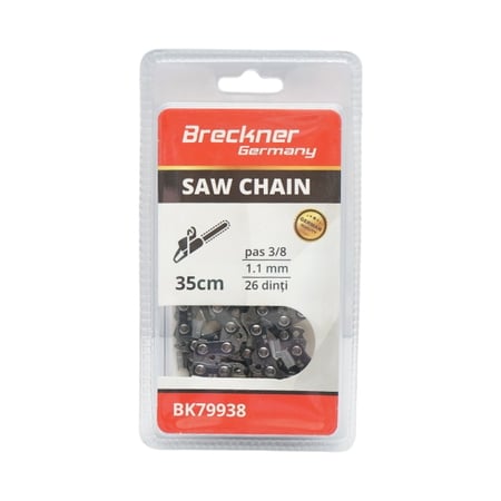 Lant drujba pas 3/8, 26 de dinti, 1.1mm, lungime 35cm Breckner Germany