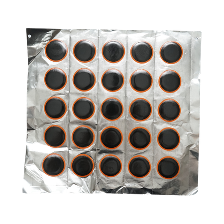 Petice vulcanizare rotunde 30mm pentru camere de aer 36 buc/set Maruni made in Japan