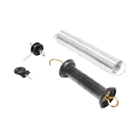 Set maner poarta cu arc si izolatori gard electric Breckner Germany