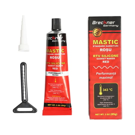 Silicon etansare garnituri rosu 85g temp. inalte 343 grade