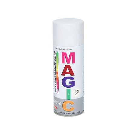 Spray vopsea alb mat 007 MAGIC