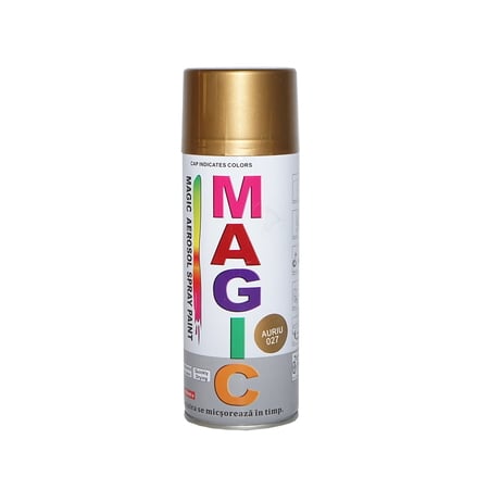 Spray vopsea auriu metalizat MAGIC 450ml
