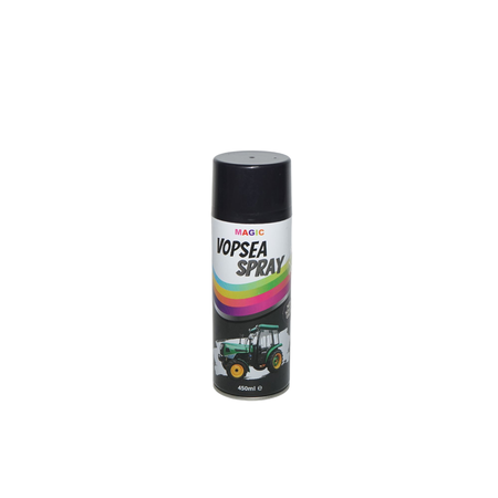 Spray vopsea auto negru New Holland shine black NH 450ml MAGIC