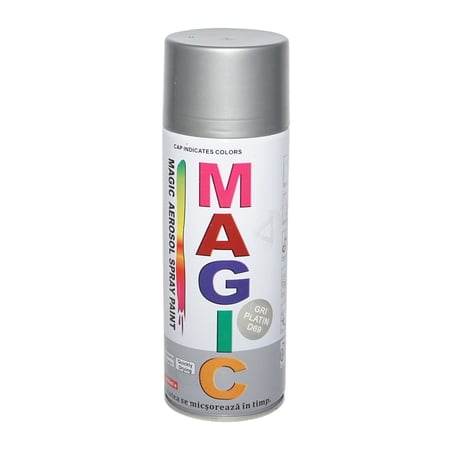 Spray vopsea gri platin MAGIC