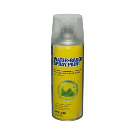 Spray vopsea lac incolor pe baza de apa 450ml Breckner Germany
