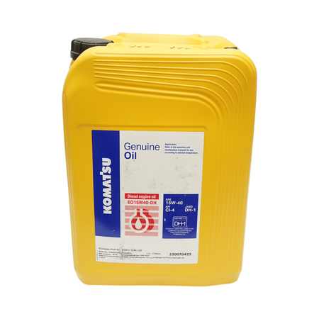 Ulei motor Komatsu 15W40 DEO Genuine Oil Heavy Duty 20L